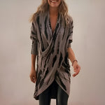 Load image into Gallery viewer, Women's Tunics V-Neck Abstract Print Draped Relaxed Fit

