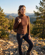 Load image into Gallery viewer, Women's Sweaters Ribbed Turtleneck Lightweight Knit
