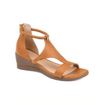 Load image into Gallery viewer, Julie | Comfortable Leather Sandals for Women with Wedge Heel
